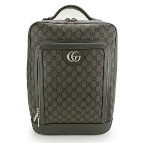 Gucci Ophidia Backpack FACCQ Gray - Picture 1 of 9